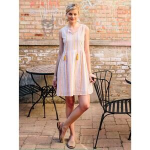 NWT Mata Traders Cotton Cape May Dress // XS